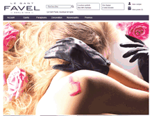 Tablet Screenshot of gantfavel.fr